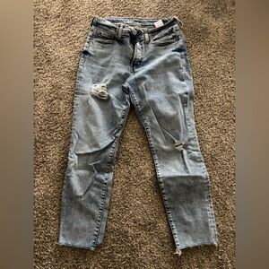 Old Navy High-Rise O.G. Straight Jeans - Size: 6